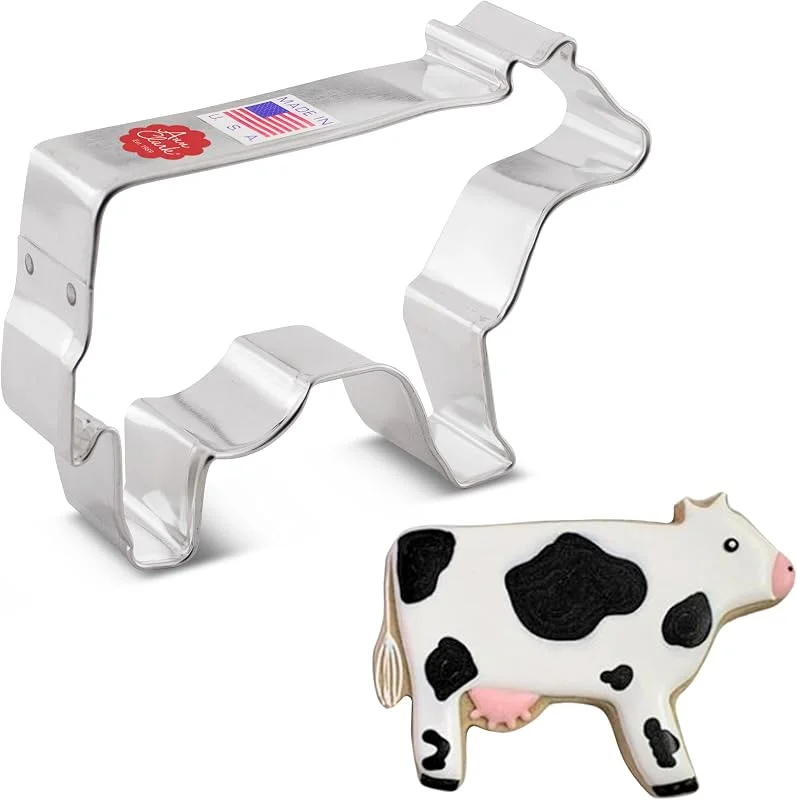 Besuche den Ann Clark Cookie Cutters-Store Keksausstecher Kuh, Bauernhoftier - 10, 2 cm - Ausstechformen von Ann Clark USA — Weihnachtskueche