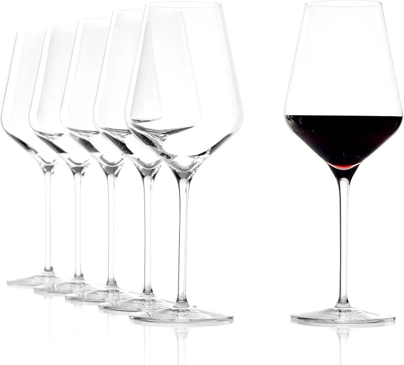 Besuche den Stölzle Lausitz-Store Stölzle Lausitz Quatrophil Rotweingläser Rotweinkelche 570 ml, 6er-Set — Wein und Festtafel