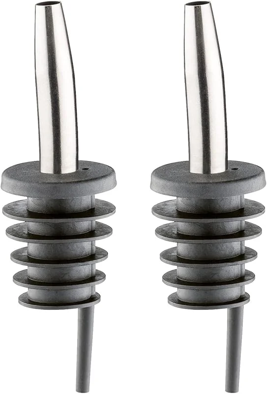 Besuche den Westmark-Store Westmark Spirituosen-Ausgießer Inox Eco-Pour – 2er-Set, ohne Klappe — Wein und Festtafel