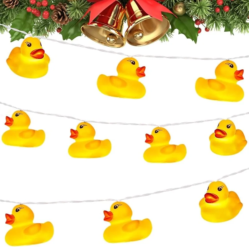 Marke: Ghjkldha Outdoor Lichterkette Niedliche Helle Entendeko — Weihnachtsbeleuchtung