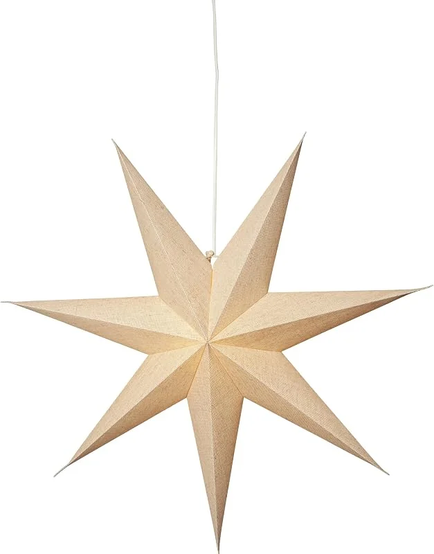 Besuche den EGLO-Store EGLO Weihnachtsstern zum Aufhängen Cotton, Weihnachtsdeko Stern