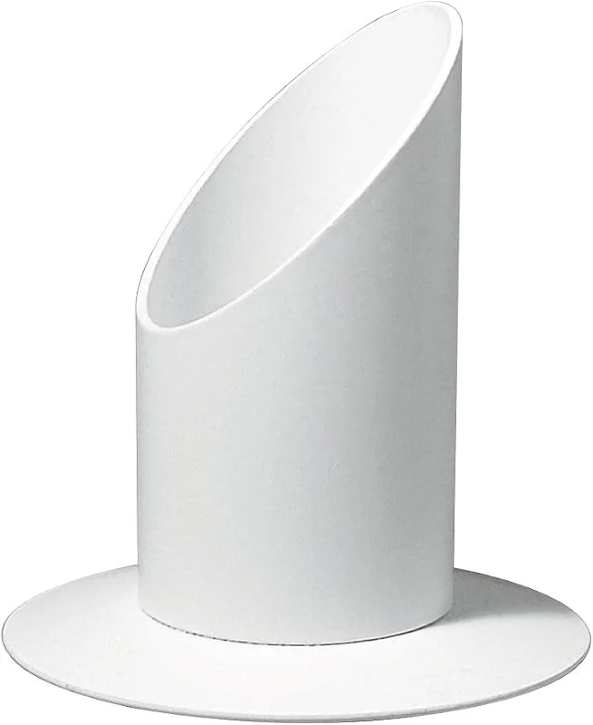 Besuche den Rayher-Store Rayher 2514002 Kerzenhalter, 30 mm ø, für Tauf- und Kommunionkerzen, weiß — Advent und Tisch