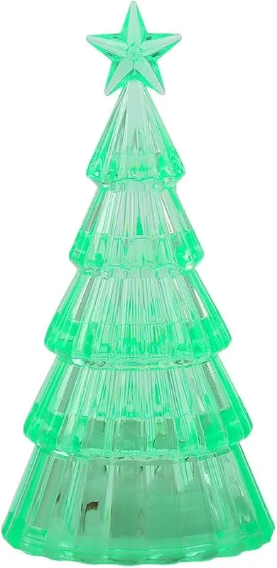 Marke: Generisch LED Weihnachtsbaum Kegelkerzen Festliche Schreibtischdekoration — Weihnachtsbeleuchtung