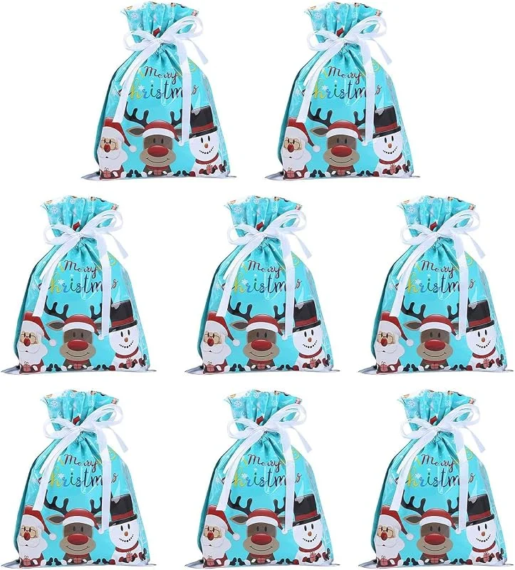 Marke: Generisch Geschenktüten für Weihnachten, Packung mit 8 Stück — Geschenkverpackung