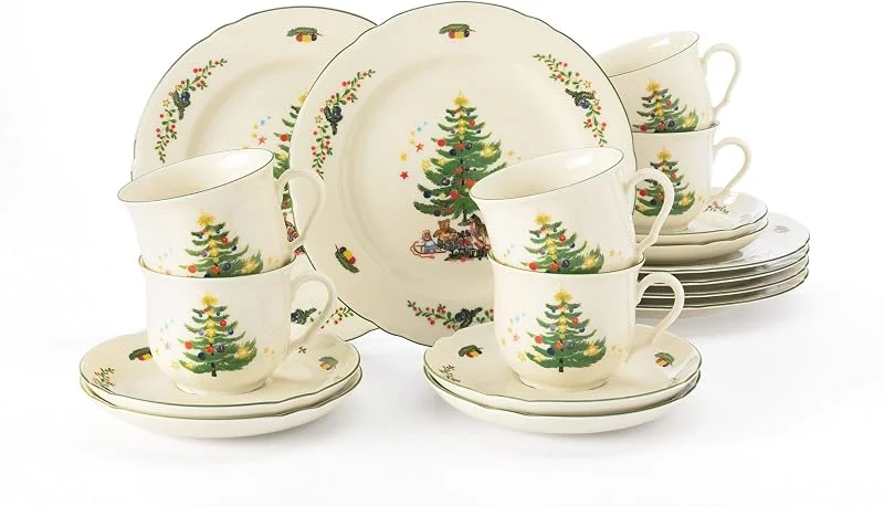 Besuche den Seltmann Weiden-Store Kaffeeservice 18-teilig, Marieluise elfenbein Weihnachten, Seltmann Weiden — Advent und Tisch