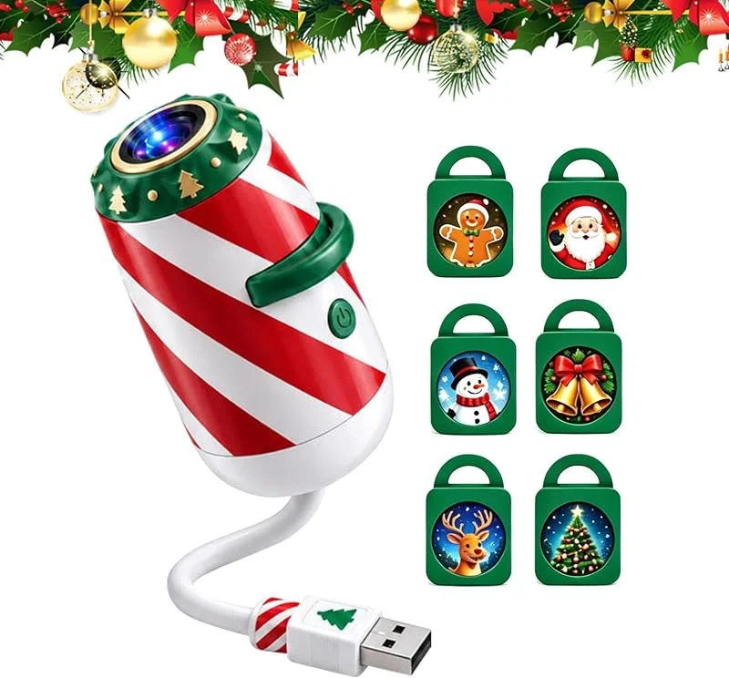 Marke: Generisch Generico Auto Projektor Weihnachten Licht Projektor USB HD Plug & Play — Weihnachtsbeleuchtung