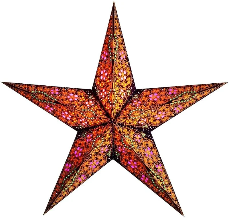 Marke: www.windworks.eu starlightz 303341 papierstern, leuchtstern kalea amber — Weihnachtsdeko