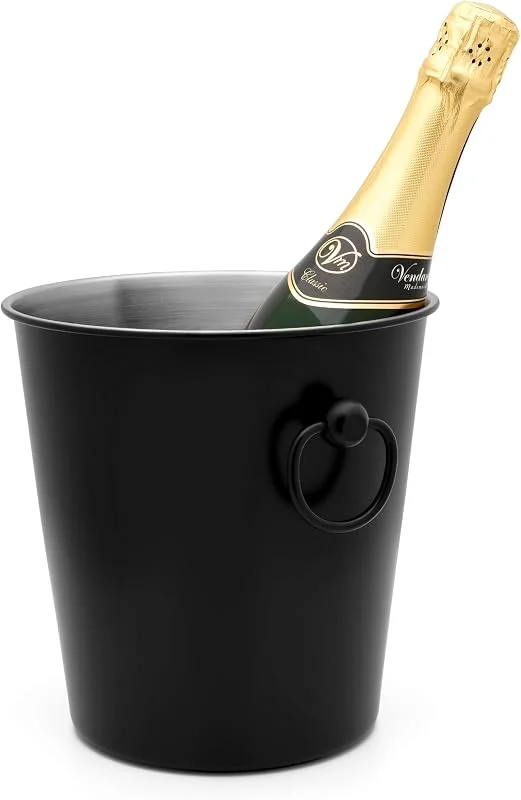 Besuche den Leopold Vienna-Store Leopold Vienna Eiskübel, Weinkühler Edelstahl, Ø 19, 7 x 20, 3 - Silber — Wein und Festtafel