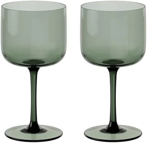 like. by Villeroy & Boch – Like Glass Weinglas Grün, Spülmaschinenfest, Gläser, Weingläser, Trinkgeschirr, Kristallglas — Wein und Festtafel
