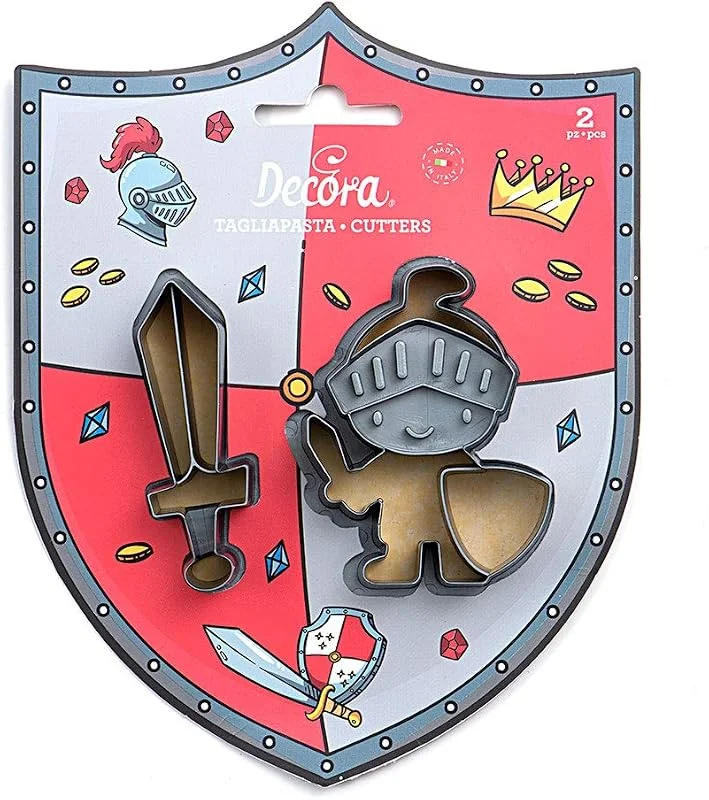 Marke: Decora Decora 0255053 AUSSTECHER AUS KUNSTSTOFF KING 2-TLG, Silber — Weihnachtskueche