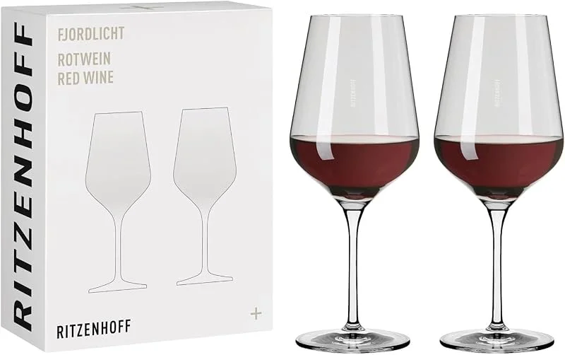 Besuche den RITZENHOFF-Store RITZENHOFF Rotweinglas-Set 2er - 500 ml - Made in Germany — Wein und Festtafel