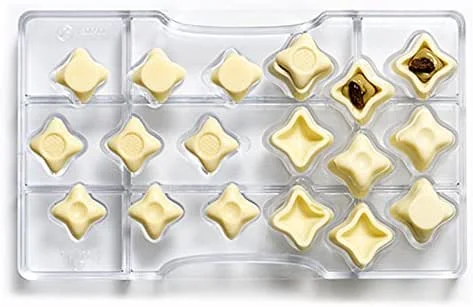 Marke: Decora Decora 0050081 PRALINENFORM Fantasie 200X120X22 MM, Durchsichtig — Weihnachtskueche