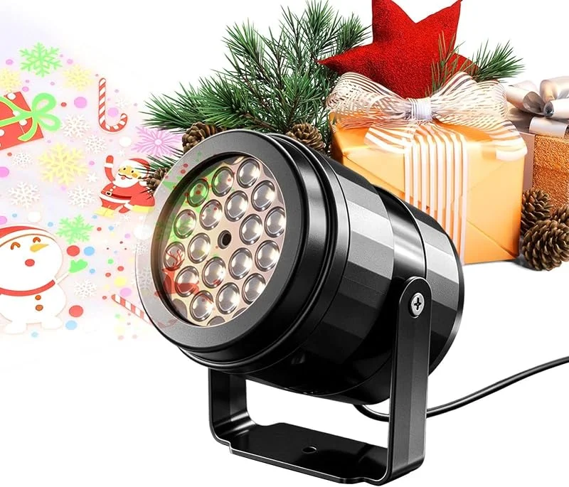Marke: Generisch Weihnachtsprojektor Indoor Mit 16 festlichen Szenen USB-betriebene LED — Weihnachtsbeleuchtung