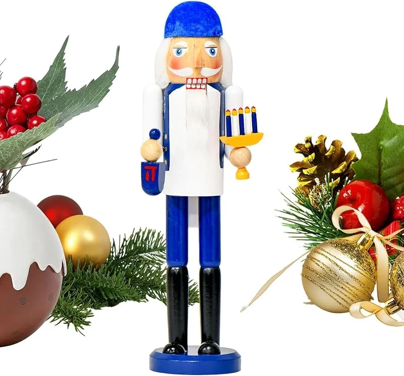 Marke: Generisch Weihnachtliche Nussknacker-Figuren, Sammlerstück, Feiertagstischdekoration — Weihnachtsdeko