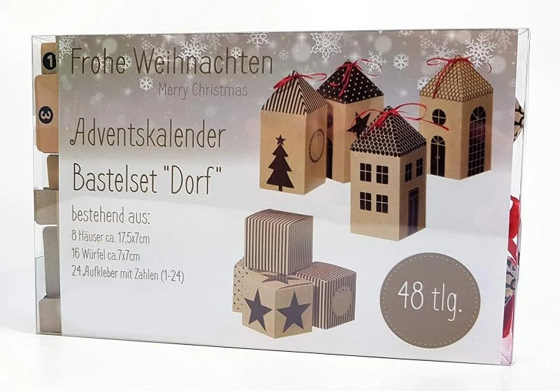 Besuche den Spetebo-Store Adventskalender Dorf mit 24 Boxen zum selber befüllen — Advent und Tisch