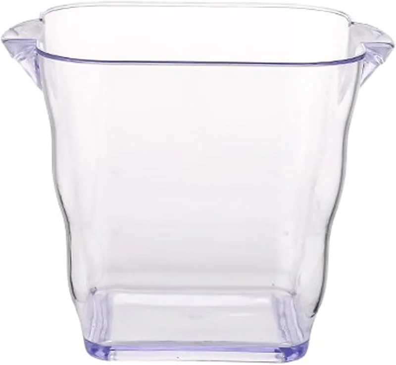 Marke: NexaGeniX sektkübel Acryl-Eiskübel for Partys, 5 l, Kunststoff, durchsichtig, Weinkübel, Flaschengetränkekühler, Wanne, Champagner, Wein, Bier, Getränke eiskübel — Wein und Festtafel