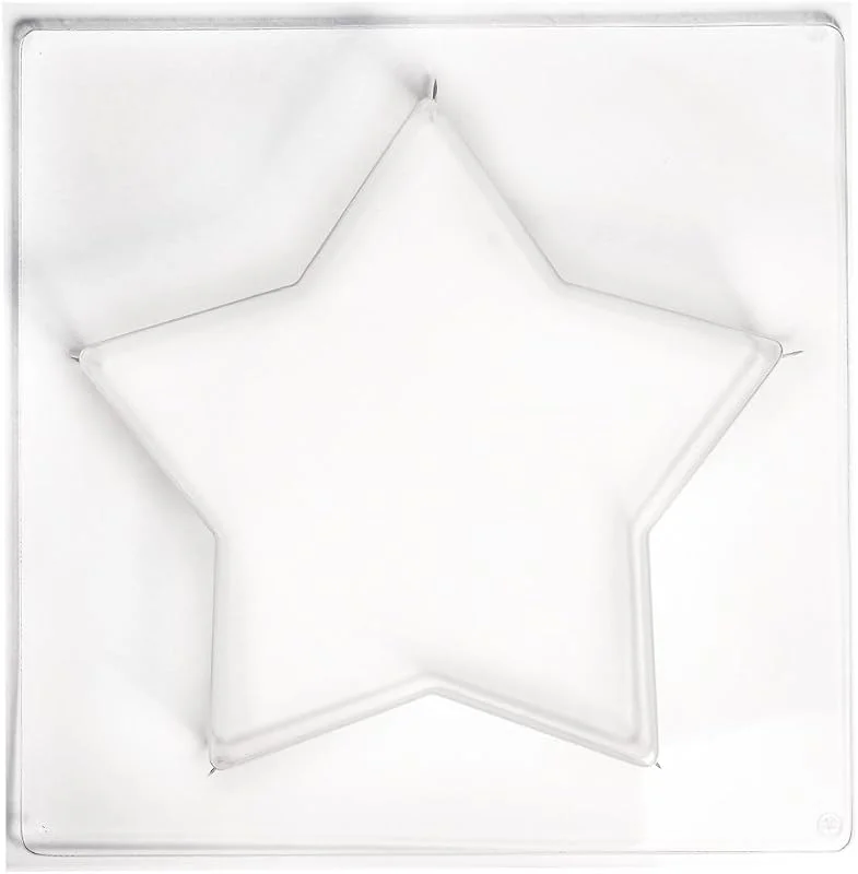 Besuche den Rayher-Store Rayher Gießform Stern, 21, 5 x 21, 5 cm, Tiefe 4 cm, Material PET, zum Ausgießen mit Kreativ-Beton, Schmuck-Beton, Raysin-Gießpulver, Betongießform, 36038000 — Weihnachtskueche