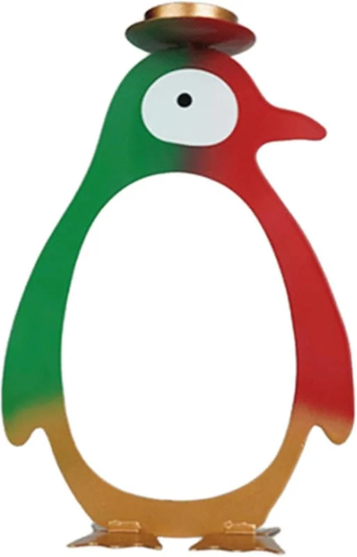 Marke: Generisch Teelichthalter Stehender Pinguin Ausstellungsständer — Kerzenlicht Abendessen
