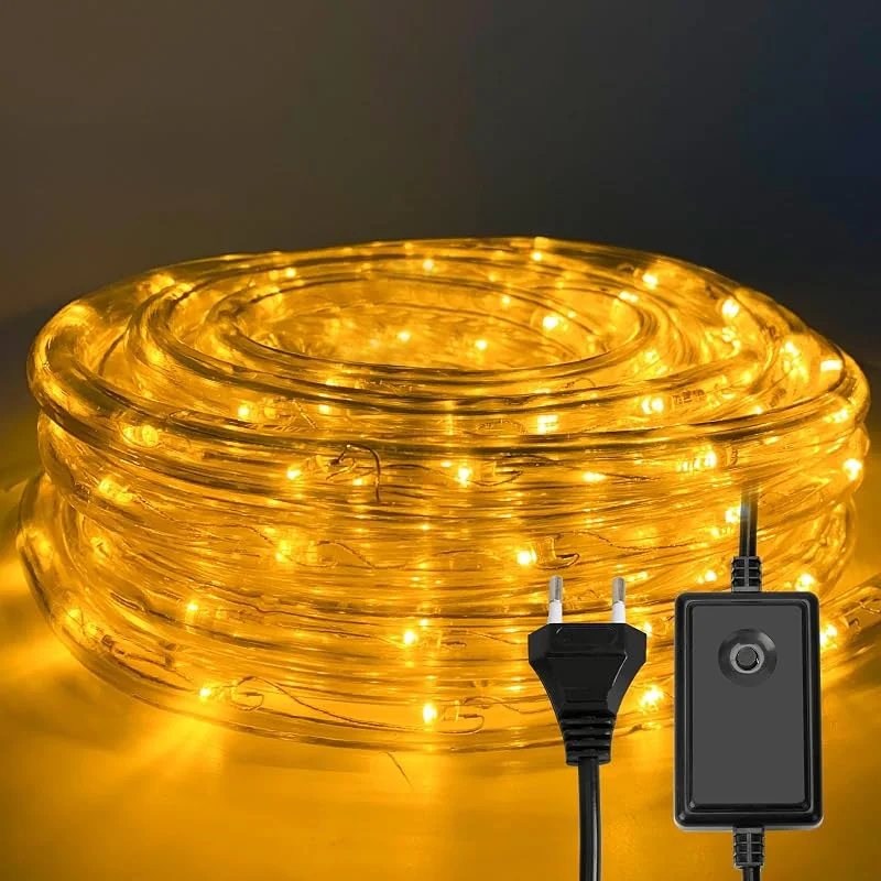Besuche den ISOISL-Store 50m LED Lichterschlauch Außen, 1200 LEDs Lichtschlauch — Weihnachtsbeleuchtung