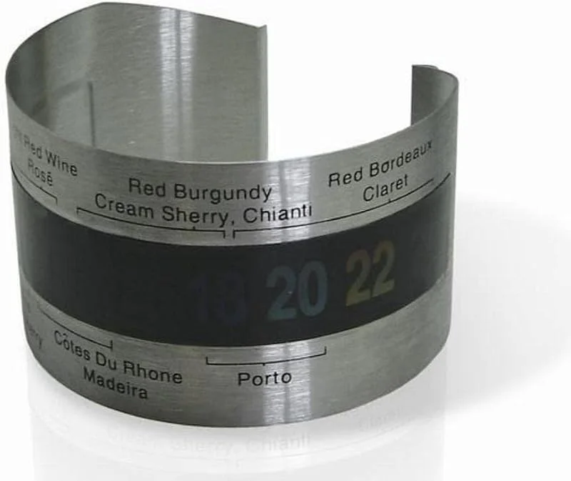 Besuche den VB VIN BOUQUET-Store Vin Bouquet FIC 009 - Analogthermometer für Flaschen, 16.4 x 8.4 x 7 cm — Wein und Festtafel