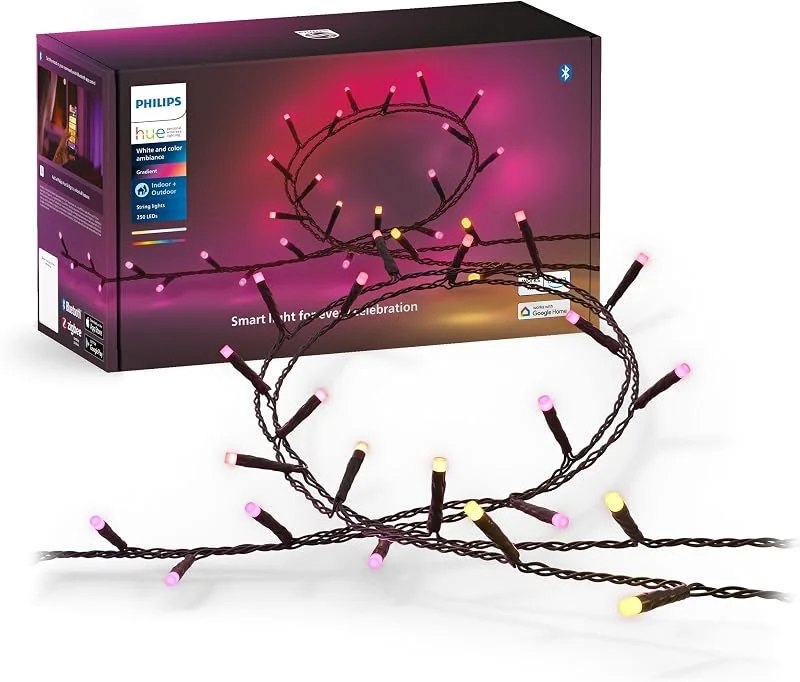Philips Hue Festavia Lichterkette, 250 Mini LEDs, 20 m — Weihnachtsbeleuchtung