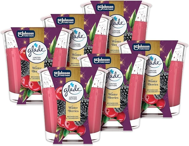Besuche den Glade-Store Glade Duftkerze Winter Berries — Kerzenlicht Abendessen