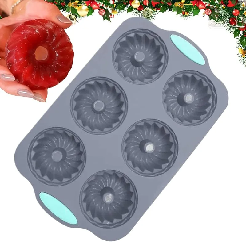 Marke: Nuyhgtr Weihnachtliche Eisformen 6-Fach Silikon Form Bastelbedarf — Weihnachtskueche