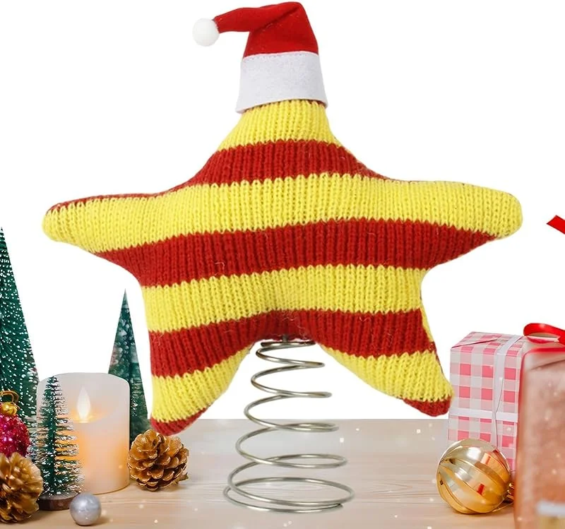 Marke: Générique Weihnachtsstern auf Tannenbaum Deko Stern Vintage — Weihnachtsdeko