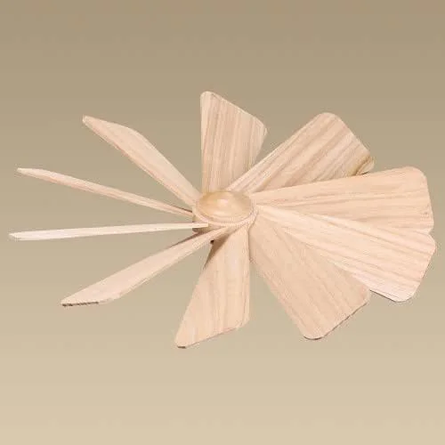Besuche den Rudolphs Schatzkiste-Store Rudolphs Schatzkiste Ersatzteil Flügelrad Ø ca. 21cm NEU Ersatz Teile Flügel Nabe Pyramide — Weihnachtsdeko