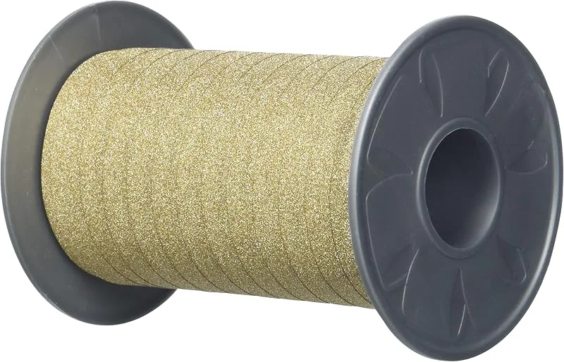 Besuche den PRÄSENT-Store PRÄSENT Poly Glitter Ringelband Kupfer, 100 m leicht kräuselndes Geschenkband, 10 mm Breite, Dekoband zum Basteln & Einpacken von Geschenken, für Festliche Anlässe — Advent und Tisch
