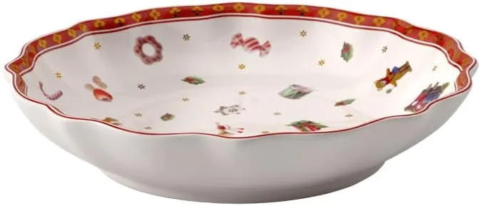 Villeroy & Boch - Toy's Delight Schale Klein 16, 5 cm Rot und Weiß — Advent und Tisch
